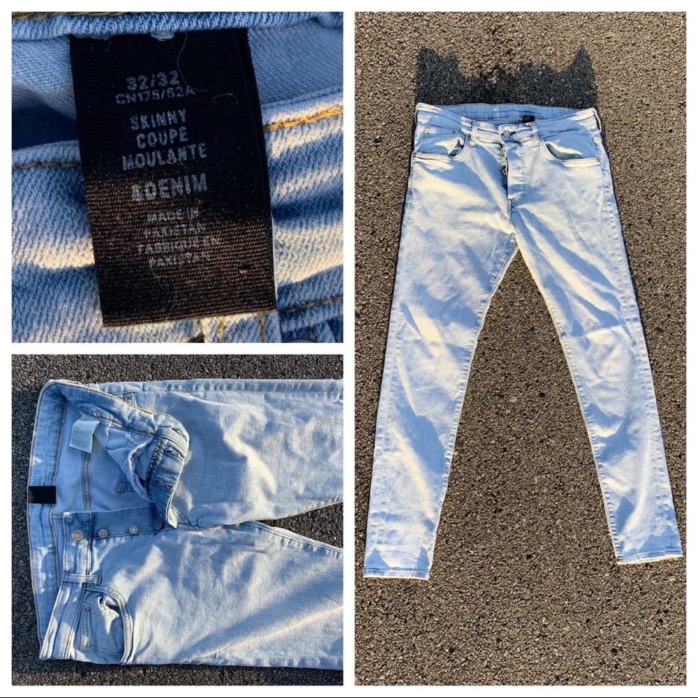 H&M Skinny Jeans Light Wash